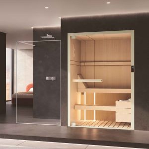 Celsius Sauna 150x120 | Sauna finlandese, disponibile in varie versioni e finiture