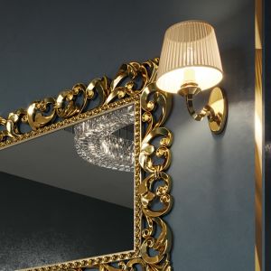 faretto-led-specchio-bagno-cornice-barocco-classico-vendita-online
