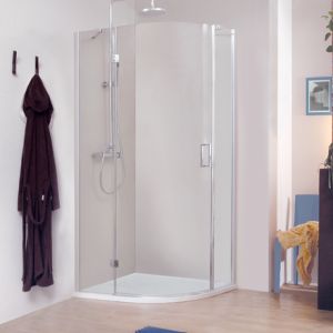 Stile Libero S1B | Box doccia Porta a Battente semicircolare, varie misure e finiture